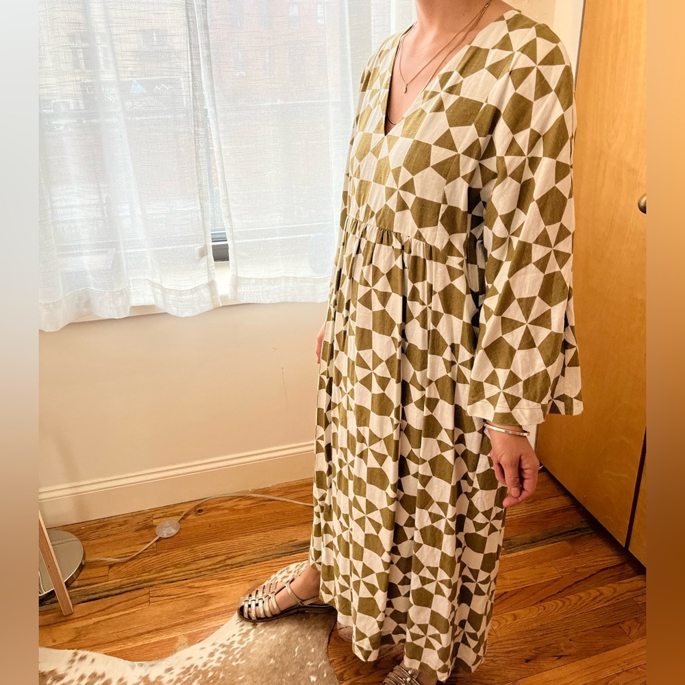 Mara Hoffman Aviva hemp midi dress